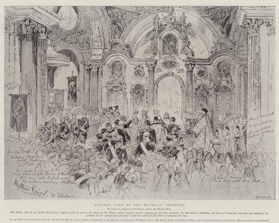 La boda de Nicolás II, Zar de Rusia de Melton Prior